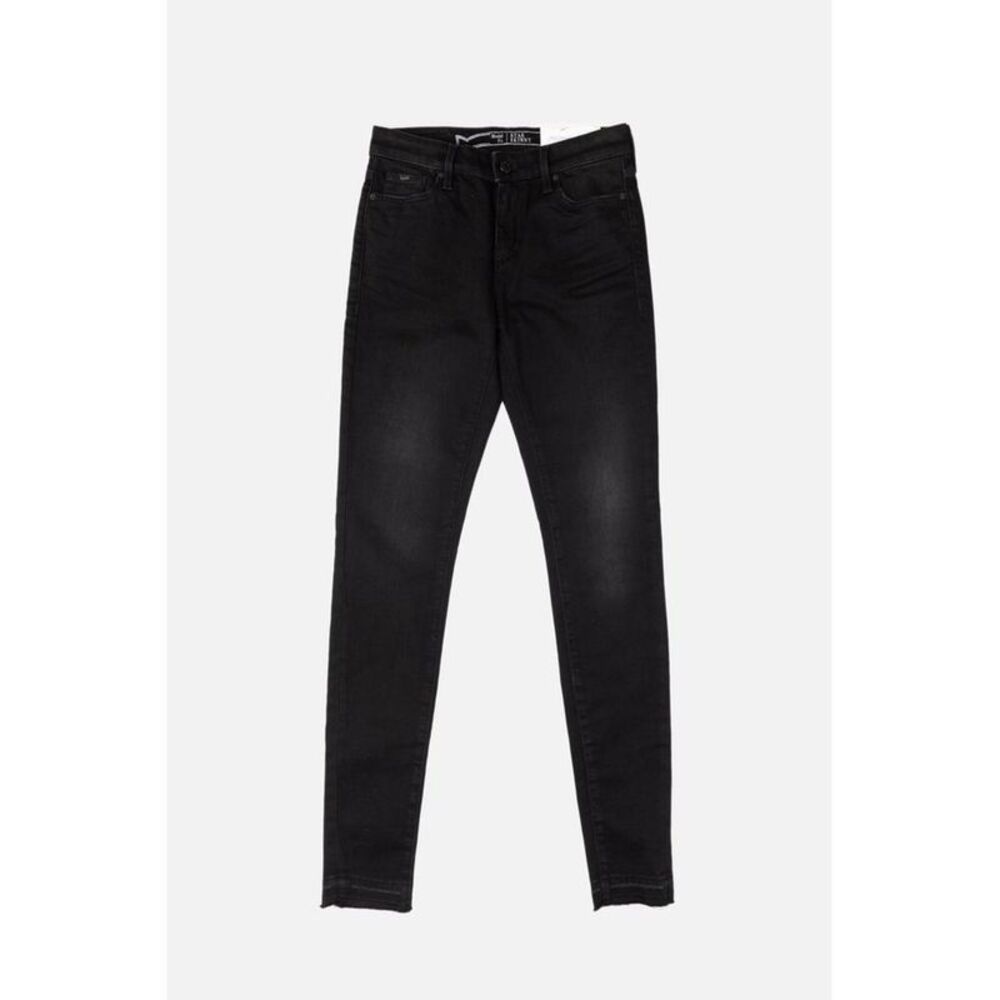 Gas Black Cotton Skinny Women's Jeans